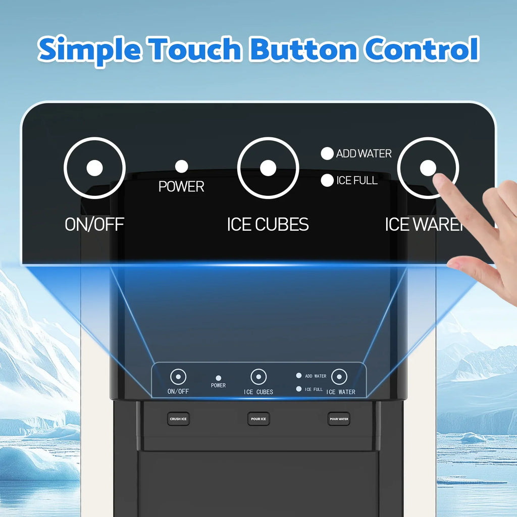 2026 3-in-1 Ice Maker with Cold Water Dispenser