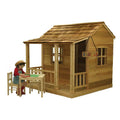 2026 Little Squirt 6 ft. Cedar Playhouse with Windows and Dutch Door