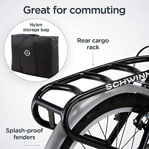 2026 Loop Adult Folding Bike for Men and Women, 20-inch Wheels, 7-Speed Drivetrain