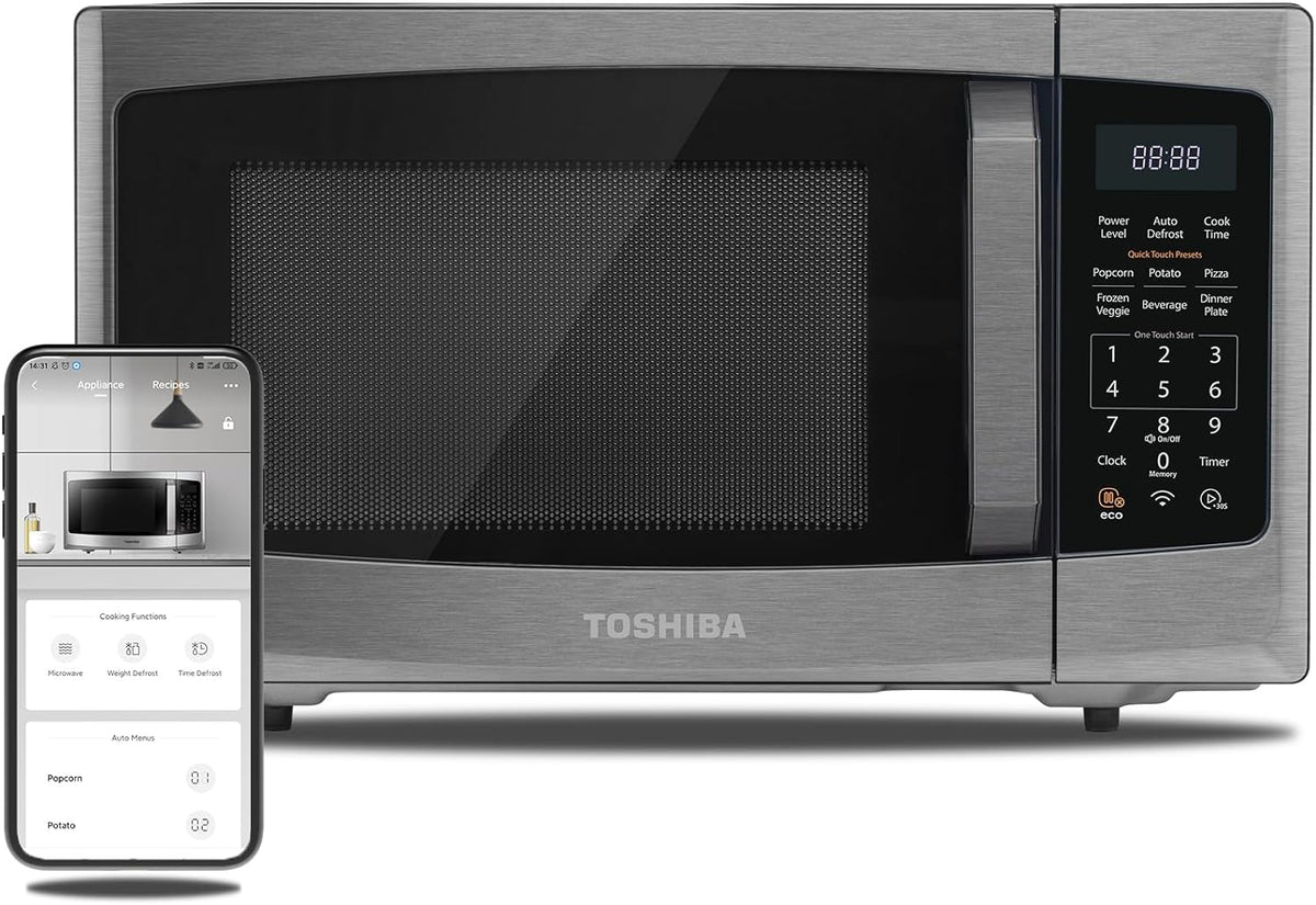 2026 4-in-1 ML-EC42P(SS) Countertop Microwave Oven, Smart Sensor, Convection, Air Fryer Combo, Mute Function, Position Memory 13.6" Turntable, 1.5 Cu Ft, 1000W, Silver
