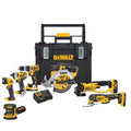 2026 20V MAX Cordless 7 Tool Combo Kit with TOUGHSYSTEM Case, (1) 20V 4.0Ah Battery and (2) 20V 2.0Ah Batteries DCKTS781D2M1 sgtnighsdesigns