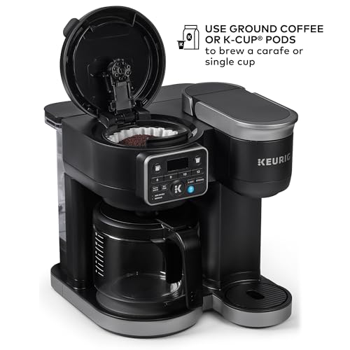 2026 K-Duo Hot & Iced Single Serve & Carafe Coffee Maker, MultiStream Technology, 72oz Reservoir (Gen 2)