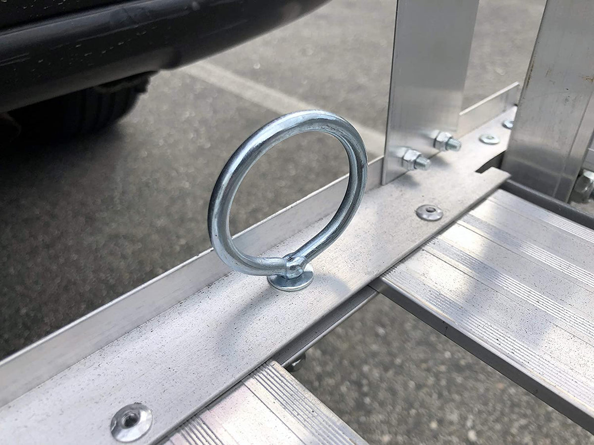 2026 80779 Aluminum Hitch Mount Cargo Carrier with 47′′ Long Ramp, 1 Pack