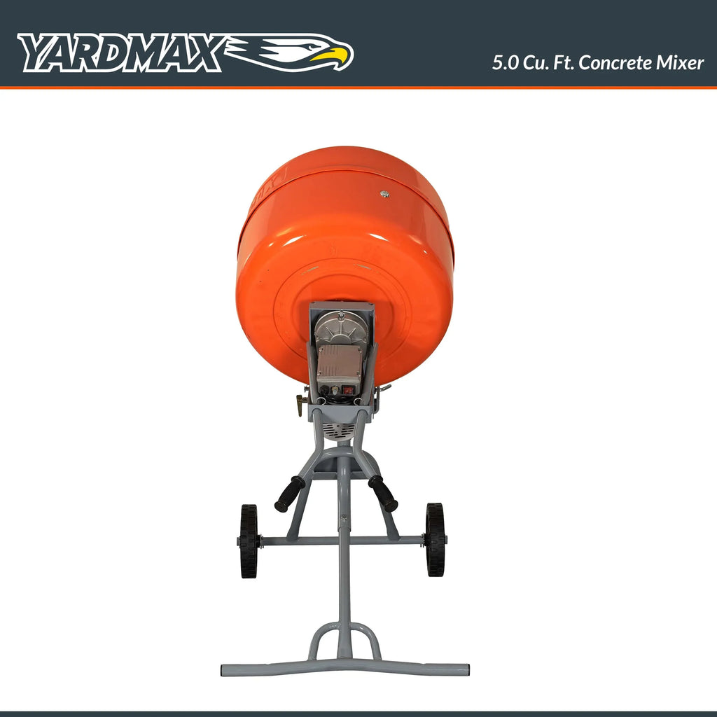 2026 NewYARDMAX YM0146 5.0 cu ft CONCRETE MIXER