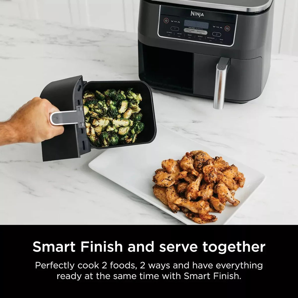 2026 Foodi 8 qt. Original Dualzone, 2-Basket Air Fryer with 6 Functions