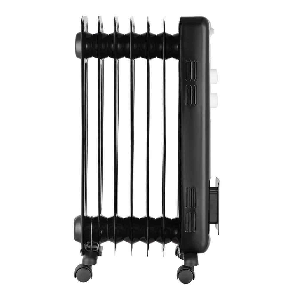 2026 Pelonis 1500-Watt Oil-Filled Radiant Electric Space Heater with Thermostat HO-0279