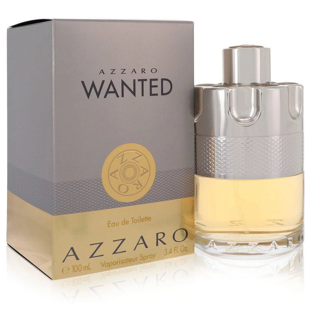 2026 Azzaro Wanted by Azzaro Eau De Toilette Spray 3.4 oz for Men