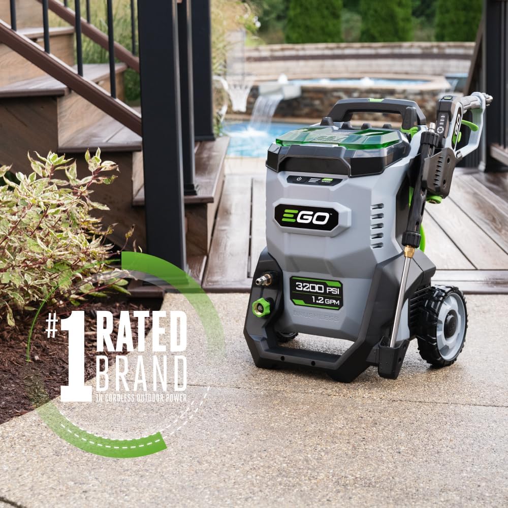 2026 Electric Pressure Washer 3200 PSI Power Washer Battery and Charger Not Included - HPW3200
