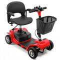 2026 4-Wheel Scooter, Portable & Lightweight, 14-Mile Range, Model A898