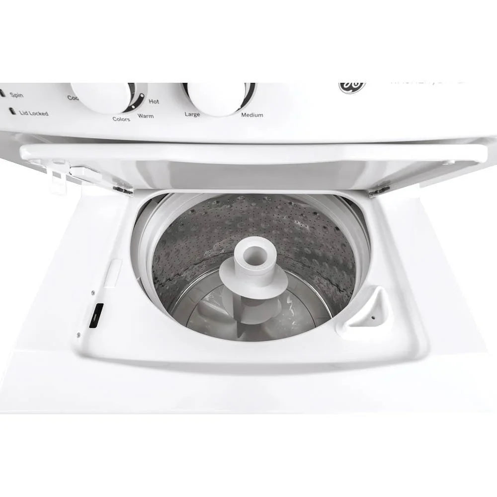 2026 NewLaundry Center 2025 with 3.8 cubic foot (approx. 108 liters) top-loading washing machine and 5.9 cubic foot (approx. 167 liters) electric dryer – White