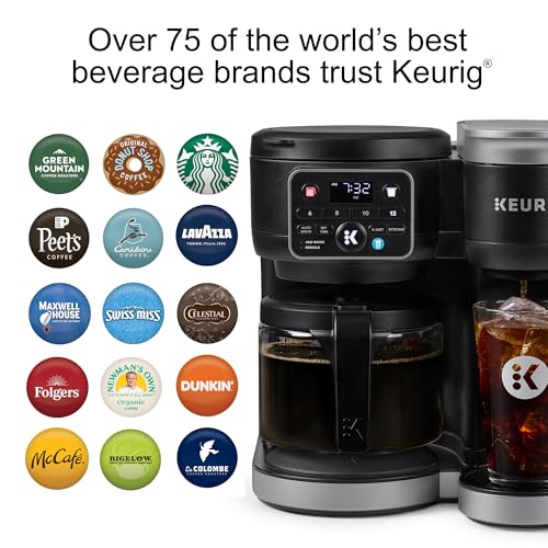 2026 K-Duo Hot & Iced Single Serve & Carafe Coffee Maker, MultiStream Technology, 72oz Reservoir (Gen 2)