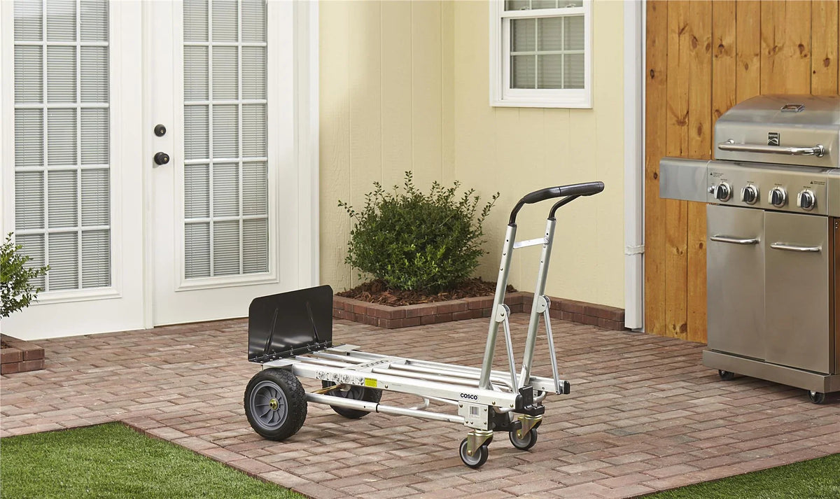 2026 NewCosco 3-in-1 Assist Series Hand Truck/Assisted Hand Truck/Cart with flat-free wheels