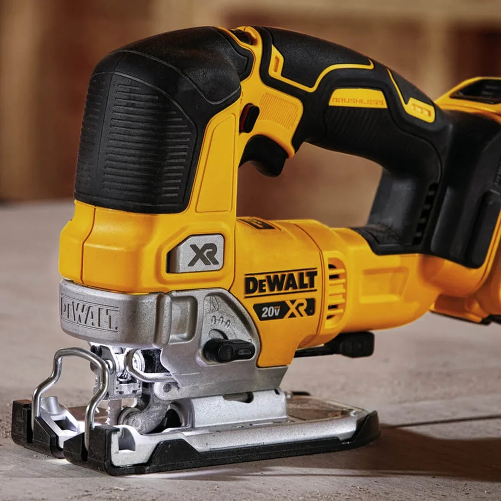 2026 20V MAX XR Cordless Jig Saw DCS334B, 3,200 Blade Speed, Brushless Motor, LED Light (Bare Tool Only)