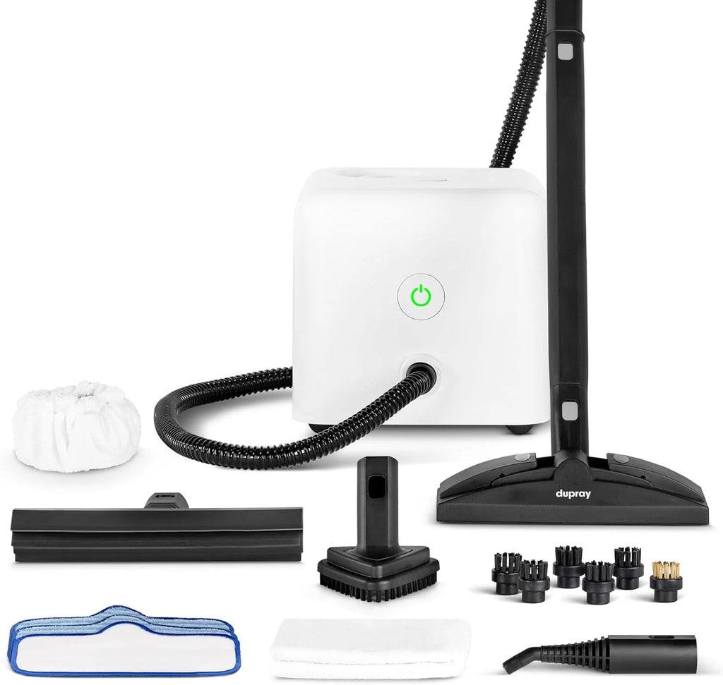 2026 Neat Steam Cleaner with 17-Piece Kit - Powerful, Chemical-Free Cleaning for Floors, Cars, Tiles, Upholstery, Kitchen, Bathroom Grout, Carpets & More - Kills up to 99.9% of Bacteria & Viruses *