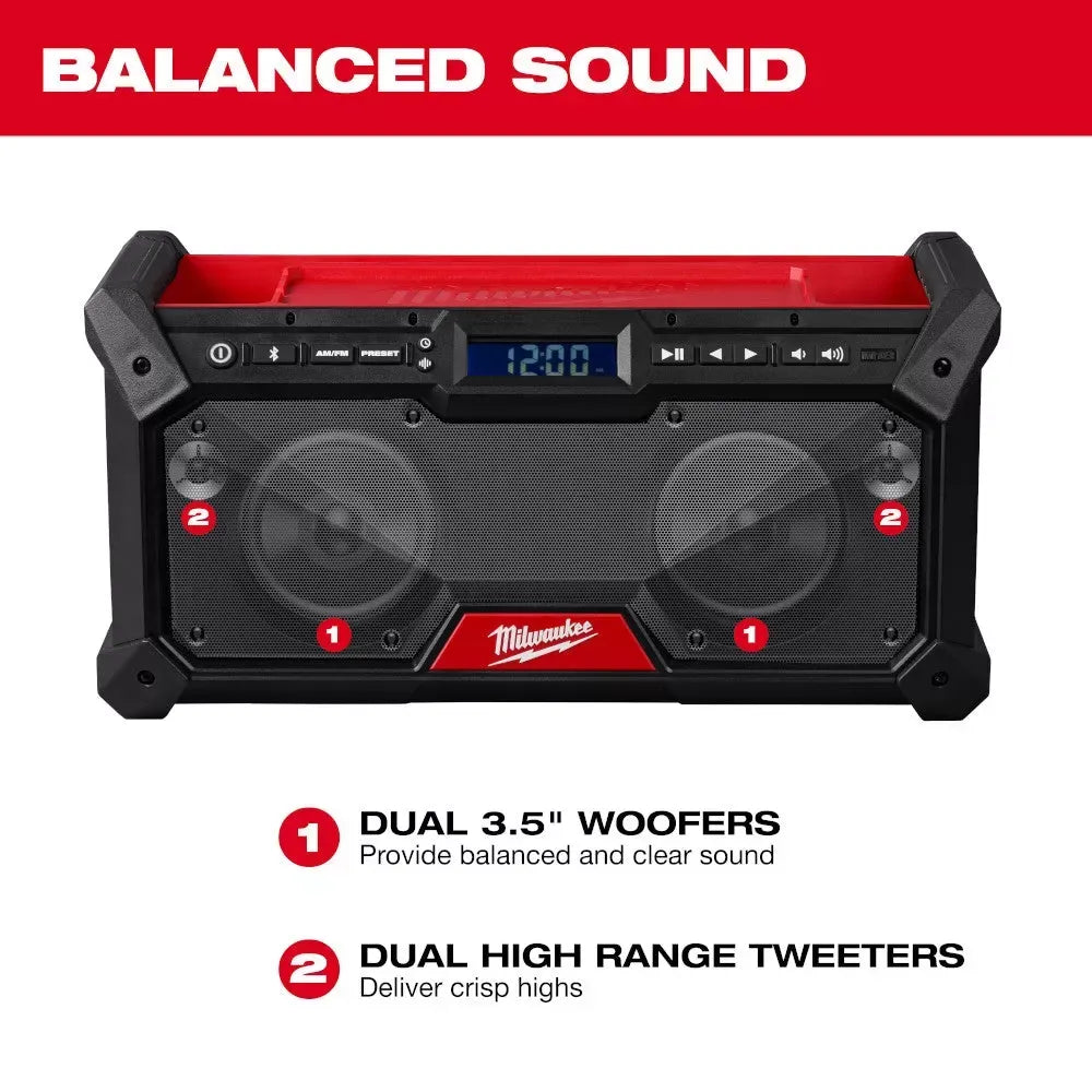 2026 Pre-Sale 2952-20 M18 18V Bluetooth Jobsite Radio - Bare Tool