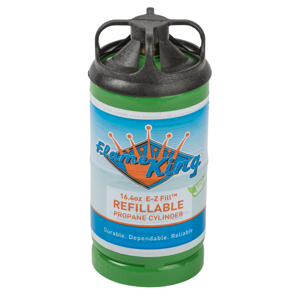 2026 Flame King 1 lb Propane Cylinder Refillable Ships Empty