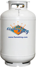 2026 420-Lb. ASME Vertical Propane Tank, White