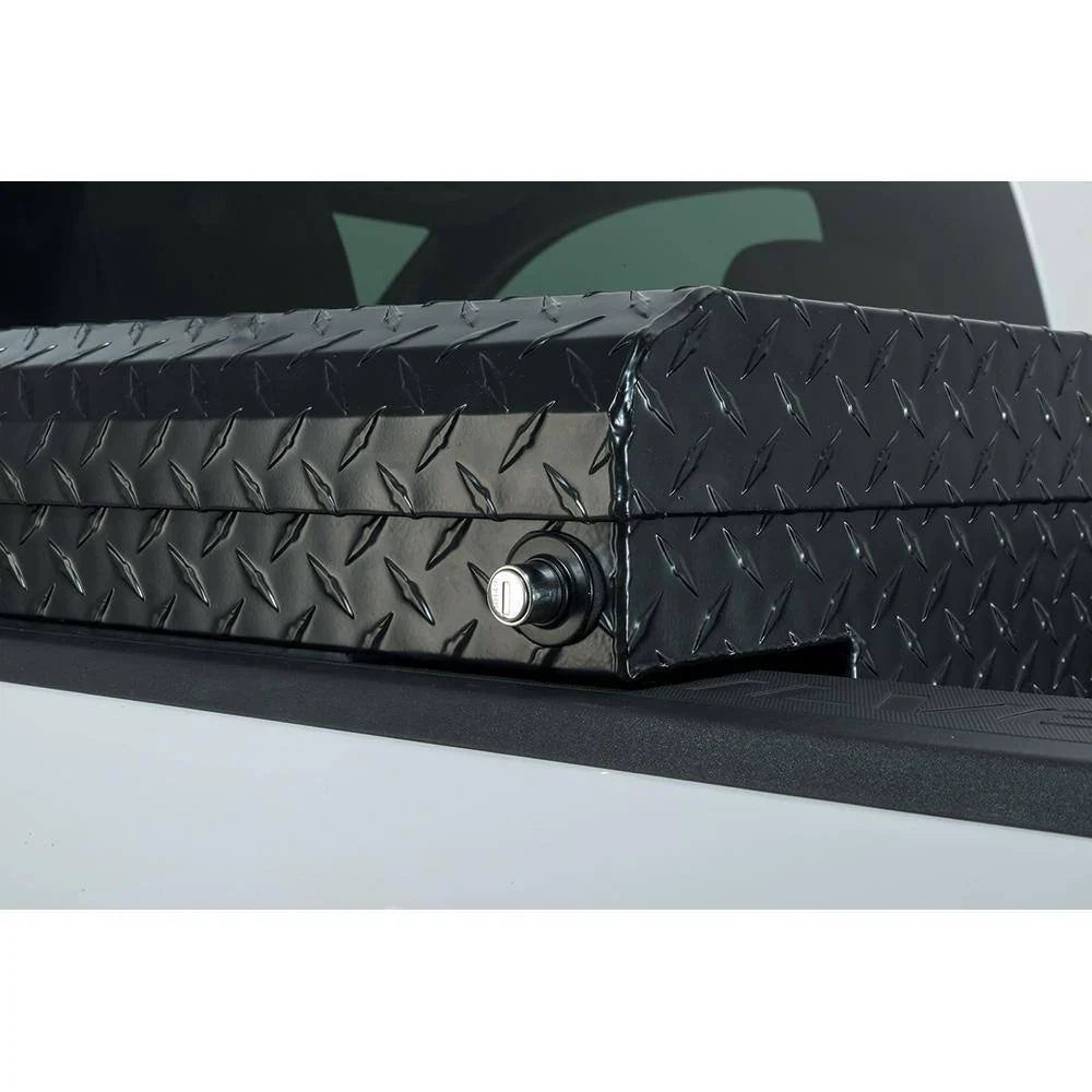 2026 61.86 Matte Black Aluminum Low Profile Truck Box for Mid-Size Trucks