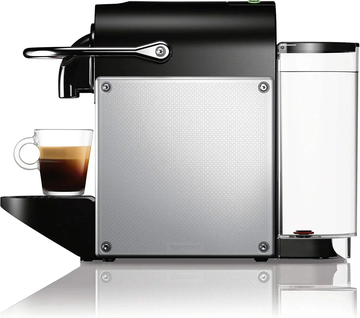 2026 NewNespresso Pixie espresso machine by De’Longhi, 19-bar pump, compact aluminum design, silver, 1100 ml