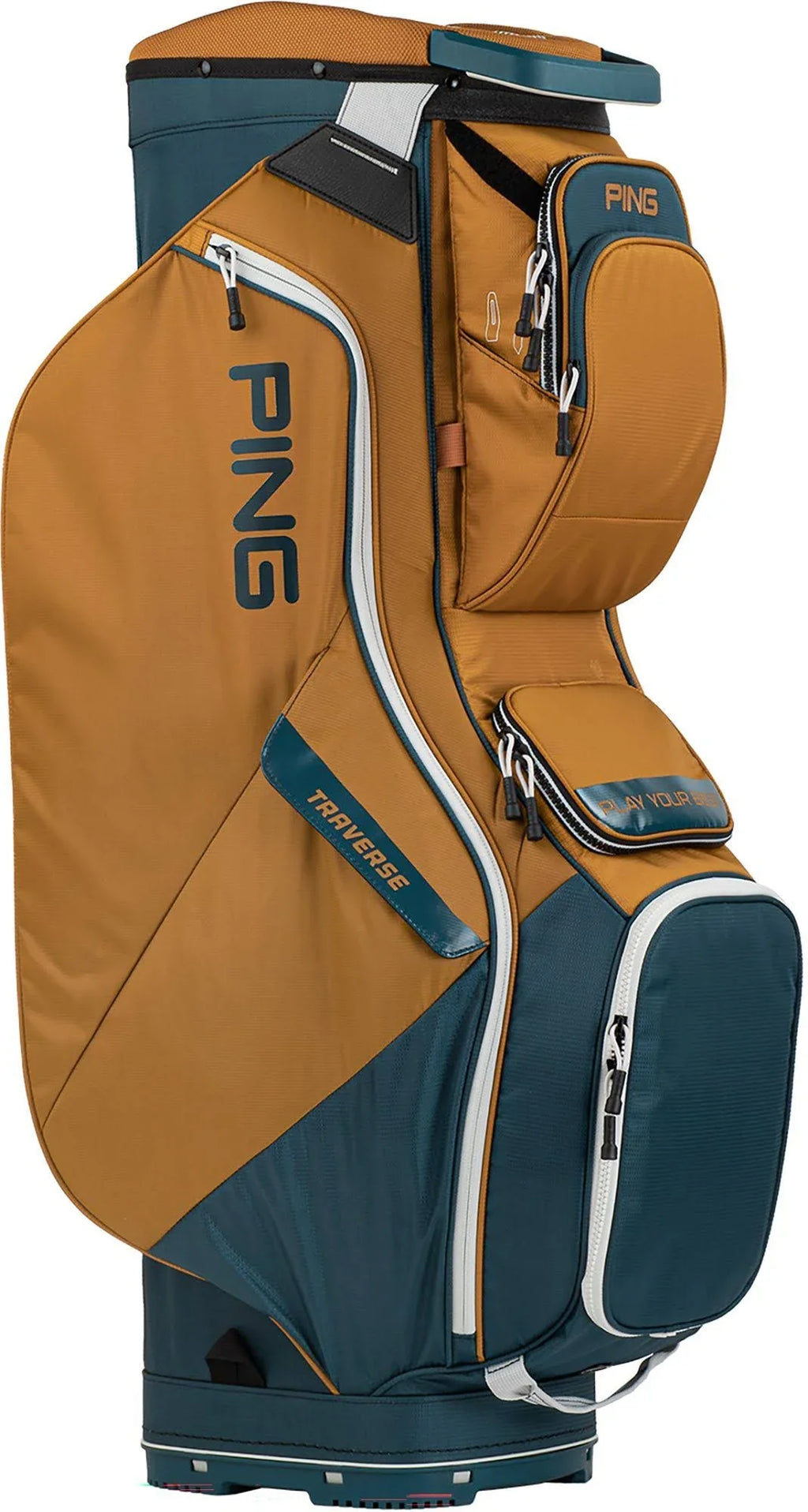2026 Ping Traverse Cart Bag - Buck Dark Sea Platinum