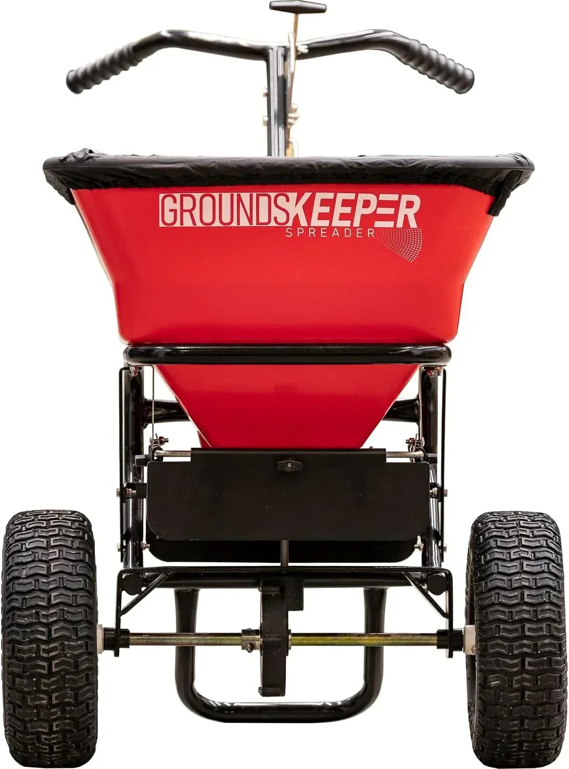 2026 100-Lb. Walk-Behind Push Spreader for Grass Seed, Salt, De-Icer and Fertilizer