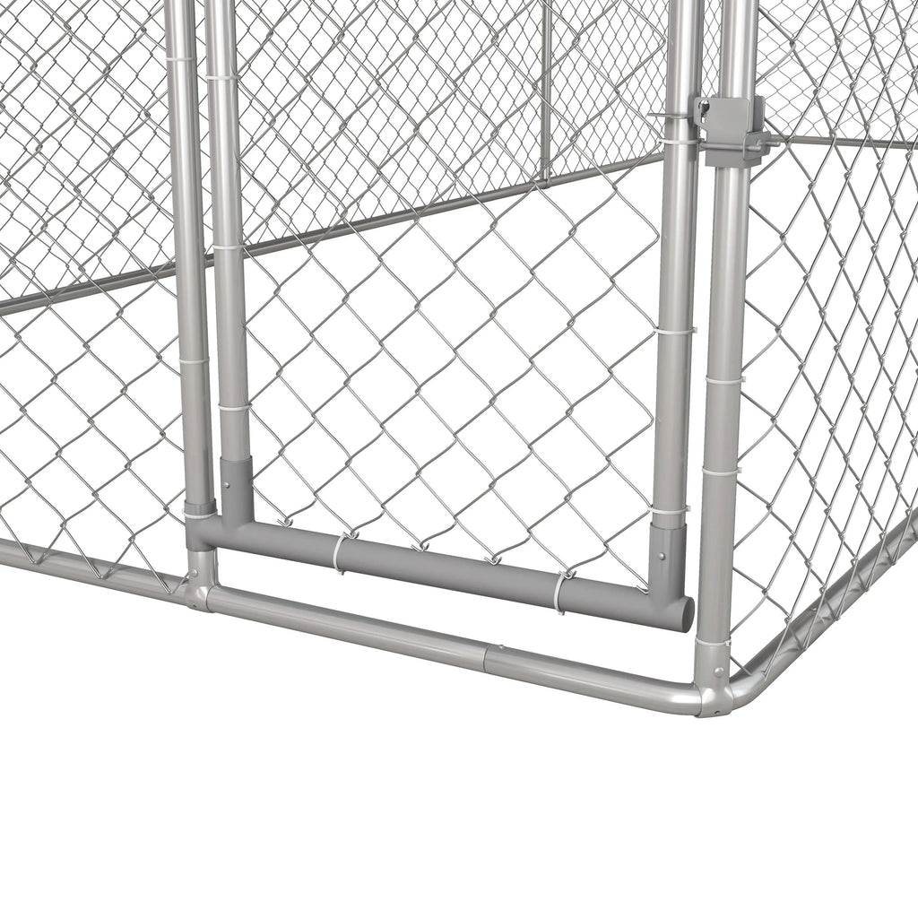 2026 19.7' x 7.5' x 7.5' Outdoor Dog Kennel W/ Waterproof Roof