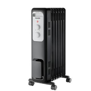 2026 Pelonis 1500-Watt Oil-Filled Radiant Electric Space Heater with Thermostat HO-0279