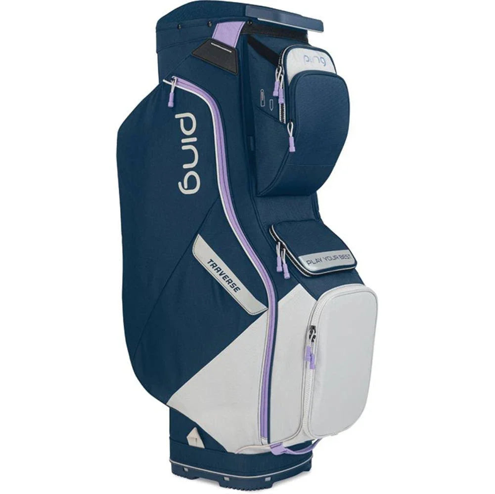 2026 Ping Traverse Cart Bag - Buck Dark Sea Platinum