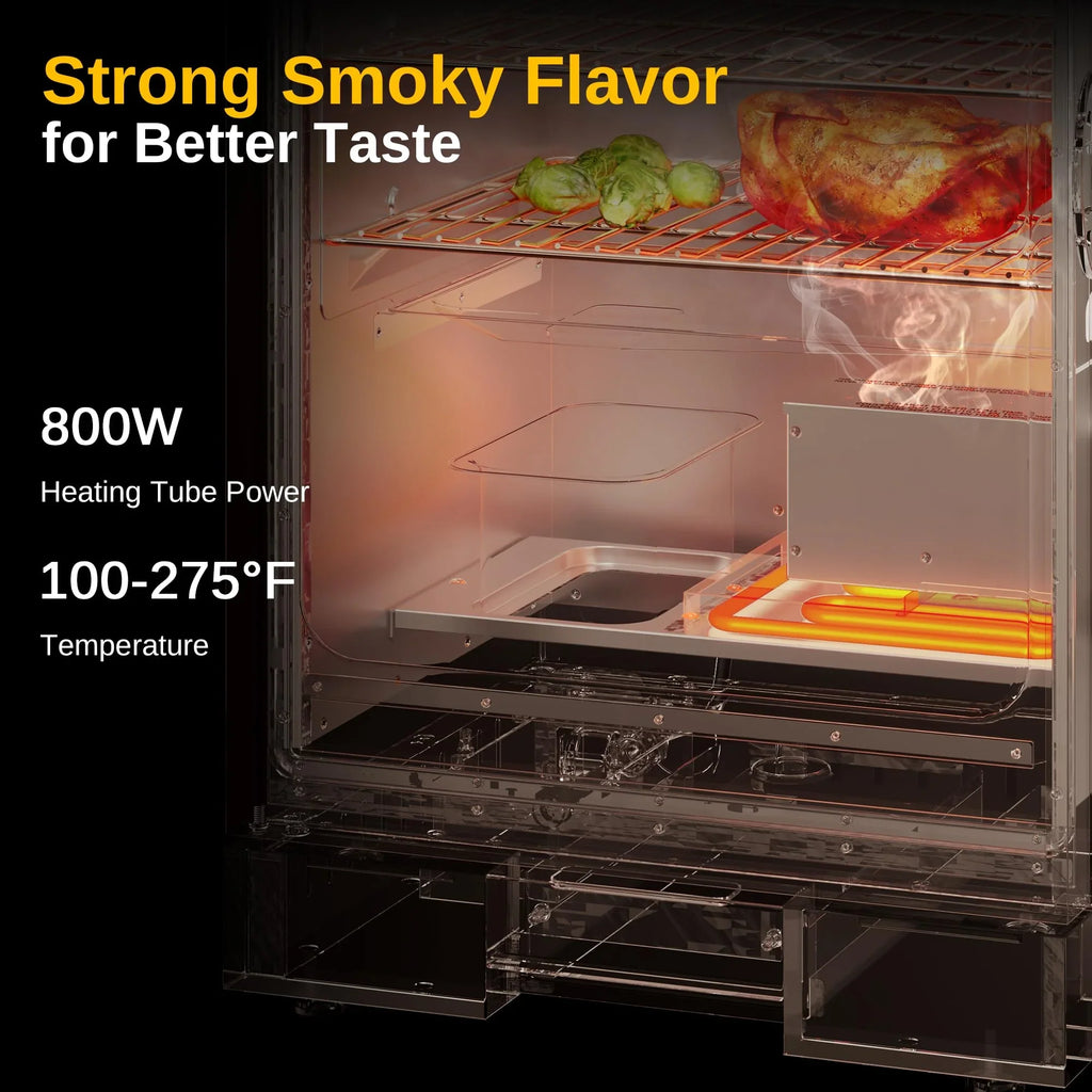 2026 30" Digital Electric Smoker with Glass Door