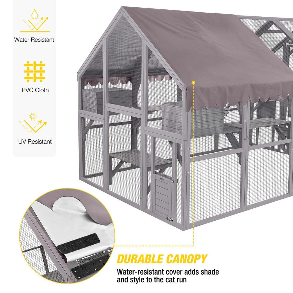 2026 Outdoor Cat Run: Large Cat Enclosure