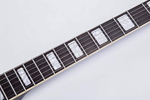 2026 GROTE Jazz Electric Guitar Hollow Body Chrome Hardware P90 pickup (RED)