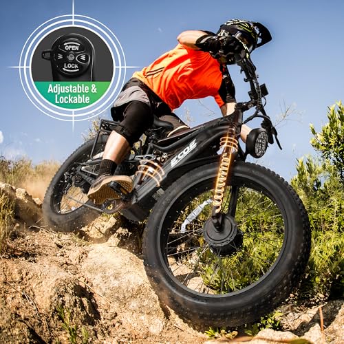 2026 5000W Dual Motor Electric Bike for Adults 52MPH with 60V 32AH Battery, 26x4 Fat Tire All Terrain Ebikes, Full Suspension E Bike, SHM 7-Speed Gear Electric Bicycle(63v) (63V-3-1)