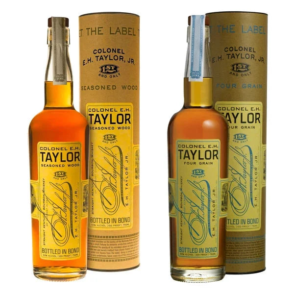 2026 NewE.H. Taylor Seasoned Wood Bourbon & Four Grain Bundle