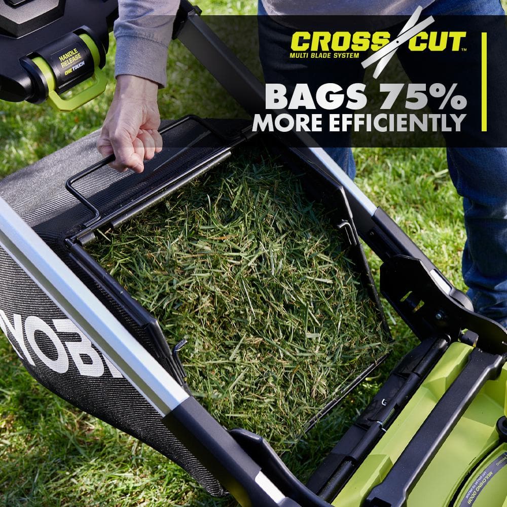 2026 40V Brushless 21-in Self-Propelled AWD Lawn Mower Whisper Series Includes (2) 6.0Ah Batteries and Charger