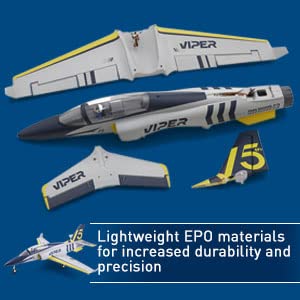 2026 Fms Rc Jets 70mm Viper V2 EDF Navy Blue rc Airplanes for Adults for Trainer for Beginners 6 CH Remote Control Planes PNP (NO Control Battery Charger)