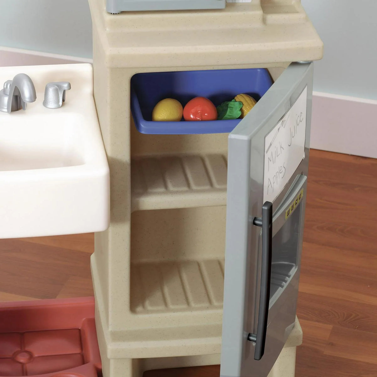 2026 NewStep2 Heart of the Home Brown Toddler Play Kitchen Set