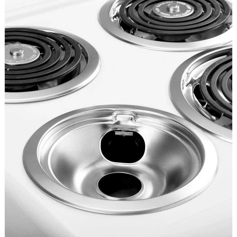 2026 New20-inch electric oven with 4 cooking zones, freestanding, in white