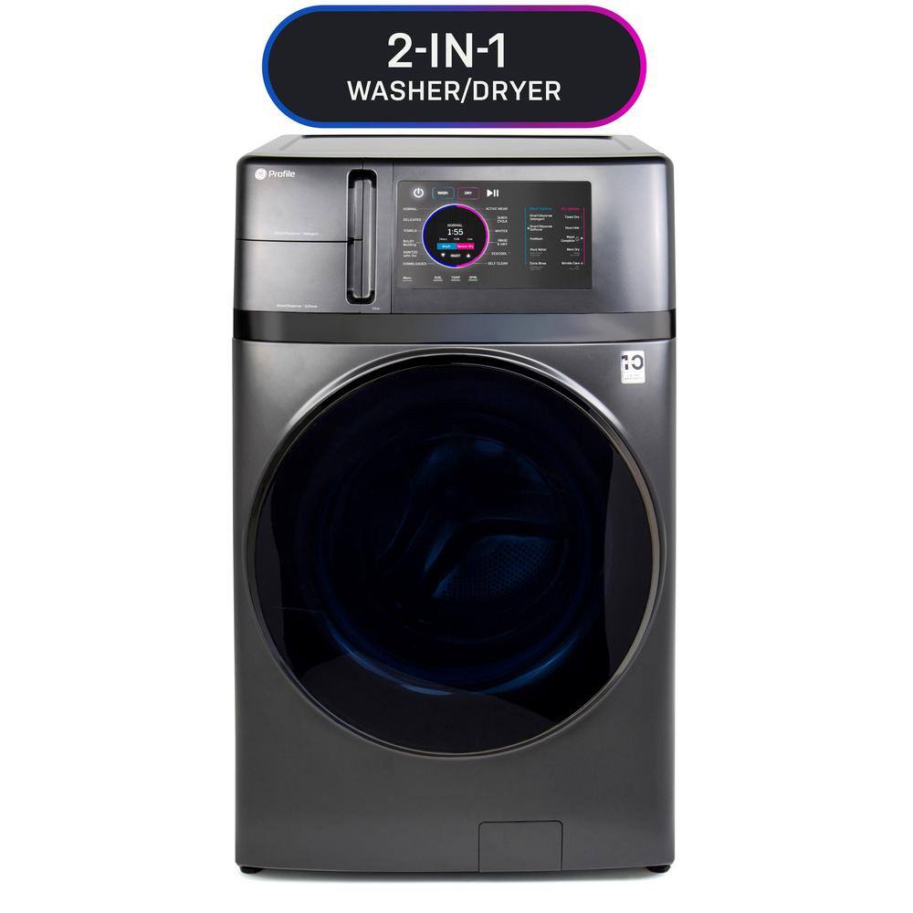 2026 Profile 4.8 cu. ft. UltraFast Combo Washer Dryer with Ventless Heat Pump Technology in Carbon Graphite