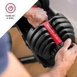 2026 NewBowflex SelectTech 552 Adjustable Dumbbells (pair), 2.3–23.8 kg, space-saving home fitness equipment