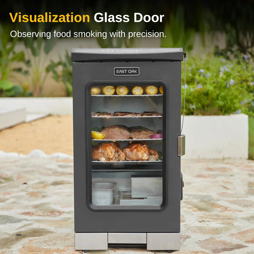2026 30" Digital Electric Smoker with Glass Door