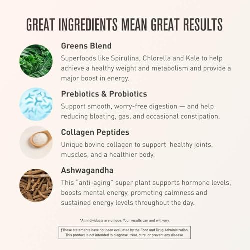 2026 ROUNDHOUSE PROVISION Morning Kick, Zero Sugar Greens Superfood Powder Supplement with Ashwagandha, Collagen, Probiotics, Debloat Drink, 30 Servings (Strawberry Lemonade) by Chuck Norris