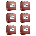 2026 New6-Volt Golf Cart Batteries - Trojan Battery 6V/225Ah T-105 (6-Pack, 36V)