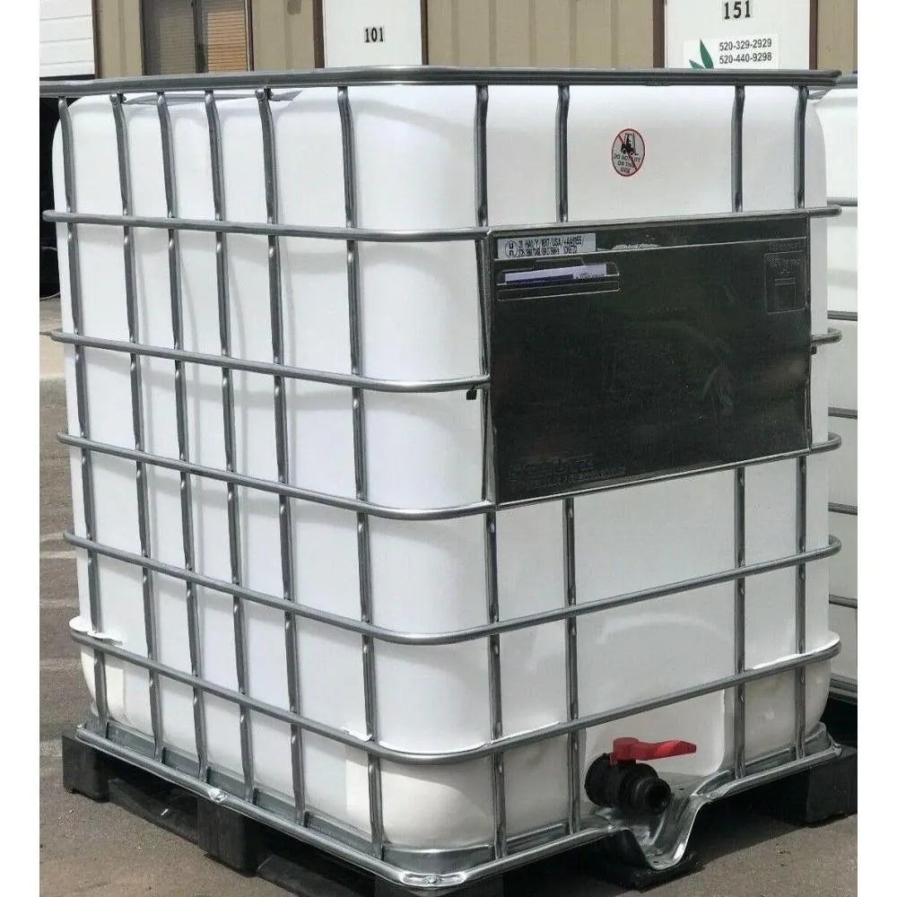 2026 330 Gallon Food Grade IBC | Drinking Water, Rainwater Harvesting Container