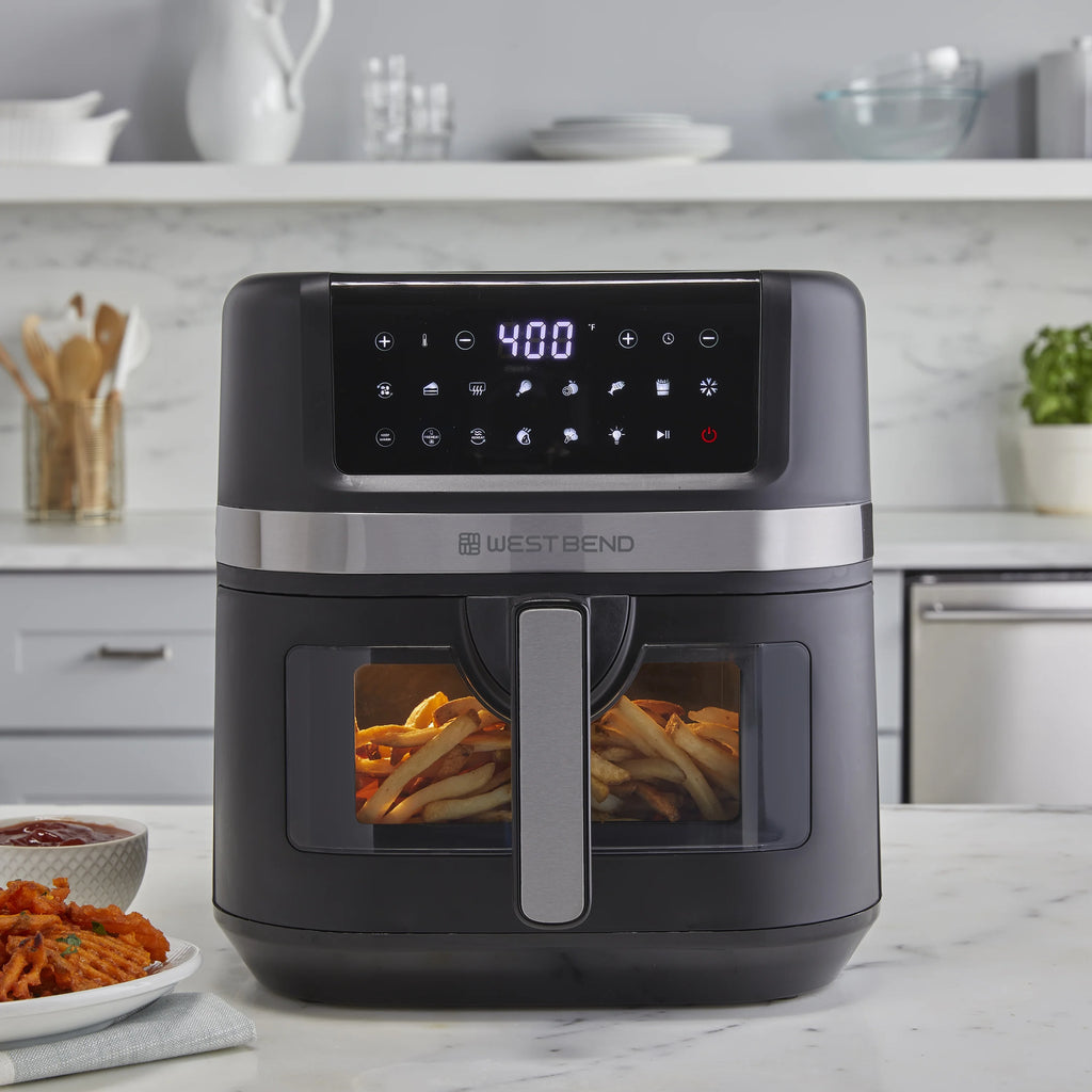 2026 West Bend 7QT Air Fryer with 13 One-Touch Presets, in Black (AFWB7QBK13)