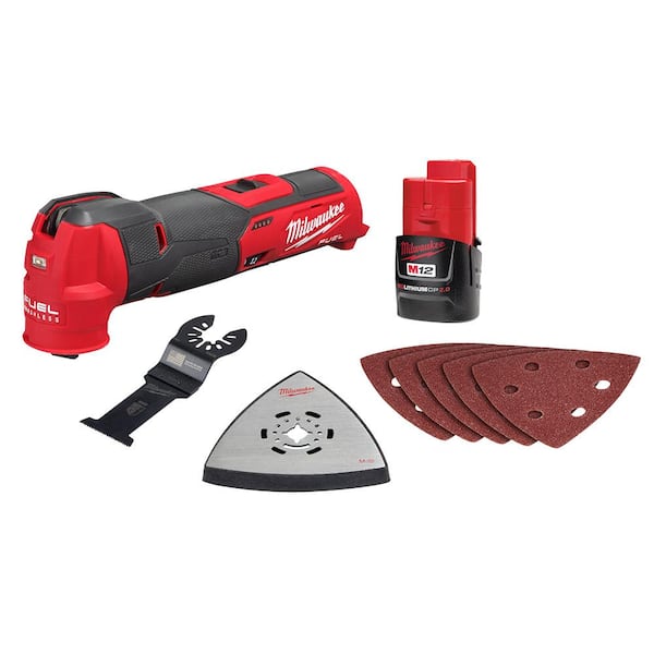 2026 M12 FUEL 12V Lithium-Ion Cordless Oscillating Multi-Tool Kit w/ Compact 2.0 Ah Battery