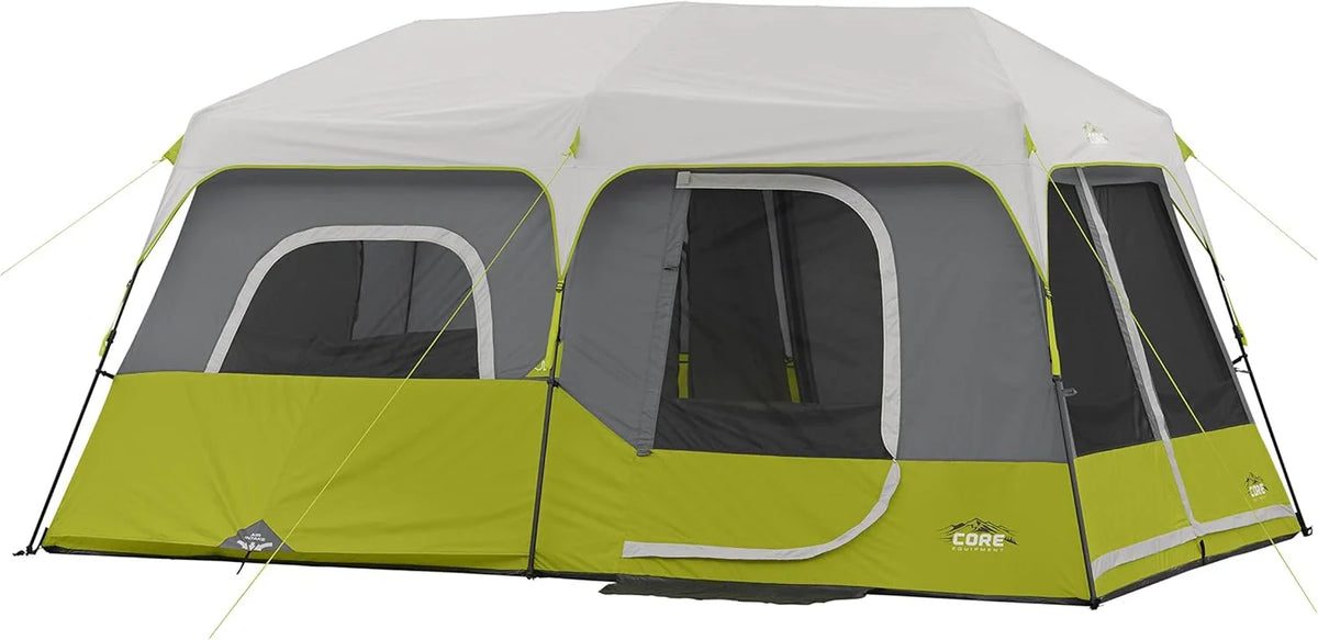 2026 9 Person Instant Cabin Tent - 14' x 9', Green (40008)