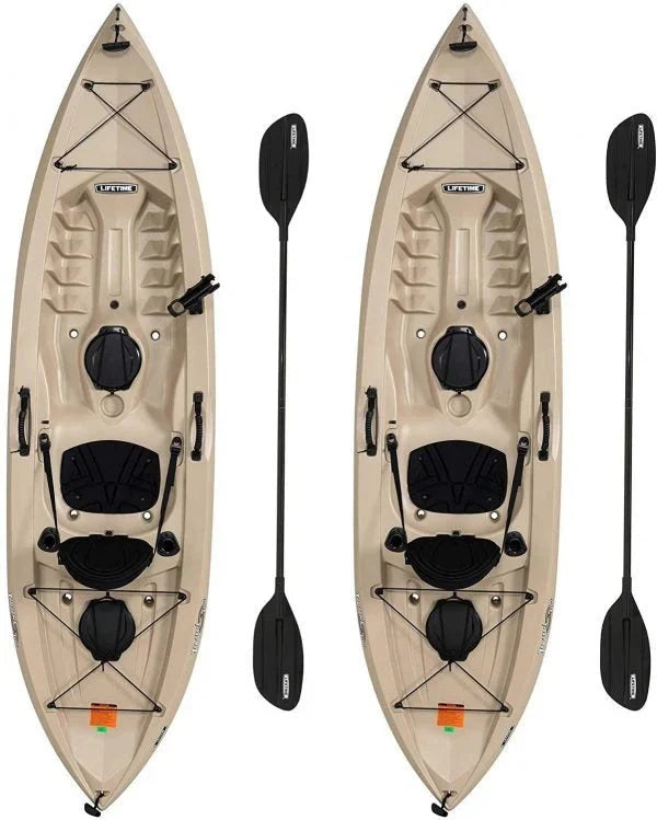 2026 NewLifetime 90806 Tamarack Angler 100 Fishing Kayak C 2-Pack (Paddles included)