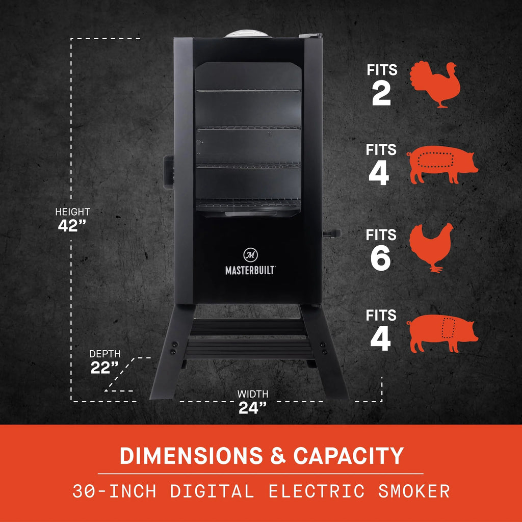 2026 30 Inch Digital Electric Smoker