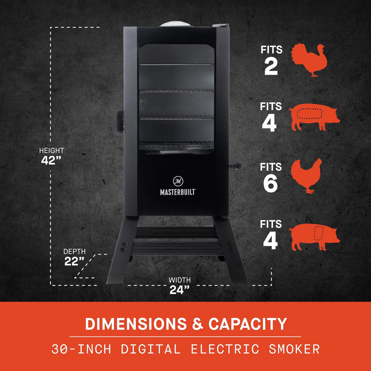 2026 30 Inch Digital Electric Smoker
