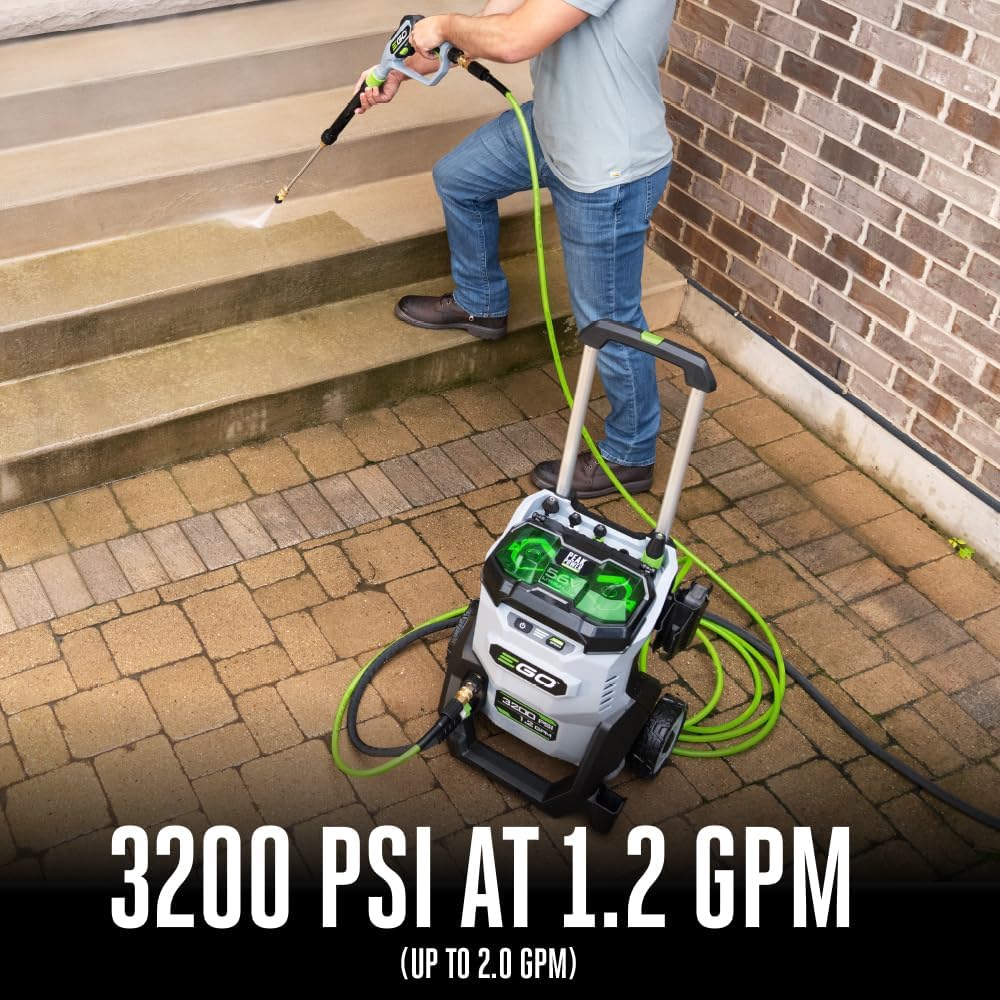2026 Electric Pressure Washer 3200 PSI Power Washer Battery and Charger Not Included - HPW3200